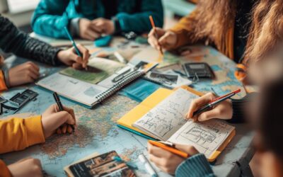 Design et organisation : les cles d’un carnet de voyage scolaire reussi